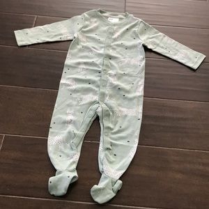 H&M baby girl/boy footie, 4-6m